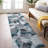 Rambo Contemporary Distressed Circle Area Rug-100078662