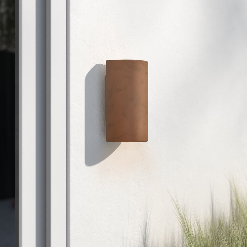 Nomad Ceramic Wall Light, Terra Cotta