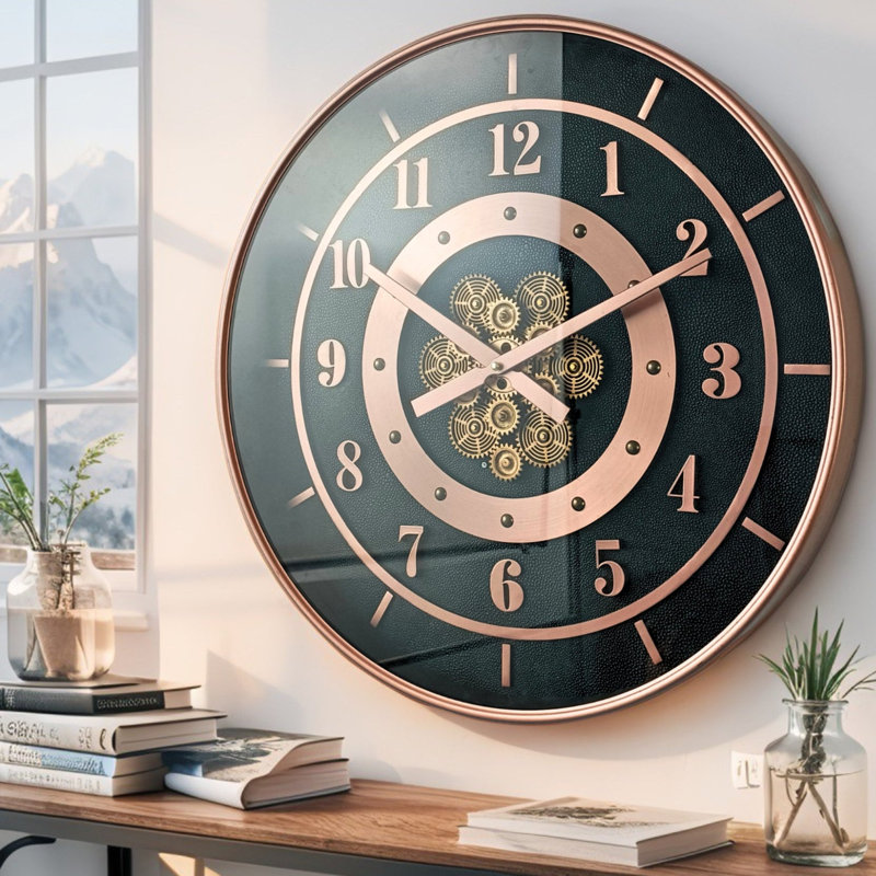 Metal Wall Clock