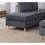 Ensemble de canapé modulaire réversible 3 pièces pour salon, couleur gris anthracite, canapé et méridienne-553879873