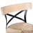 Tosha Swivel Counter Stool with Solid Wood Frame-442705152-507499366