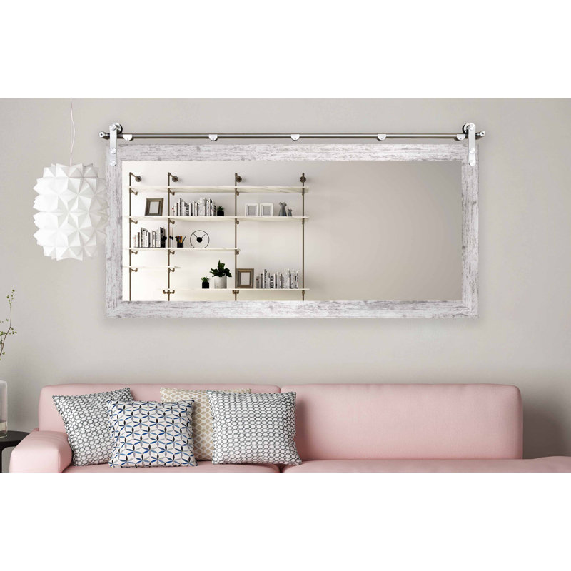 Armoire à bijoux avec miroir James-William, H 30,5 po x l 65,5 po