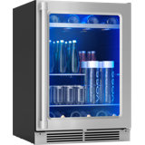 Zephyr Presrv Pro 24 in. 7-Bottle and 105-Can Single Zone Beverage Cooler