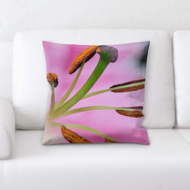 Microsuede Reversible Throw Pillow