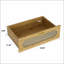 Commode 6 tiroirs en bois pour chambre à coucher, grande commode double avec tiroirs larges, commode moderne, commode de rangement, commode de chambre de bébé, pour salon, couloir, chambre à coucher, chambre d'enfant