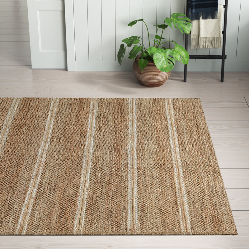 Beamond Striped Indoor Rug, Rectangle 8' x 10'