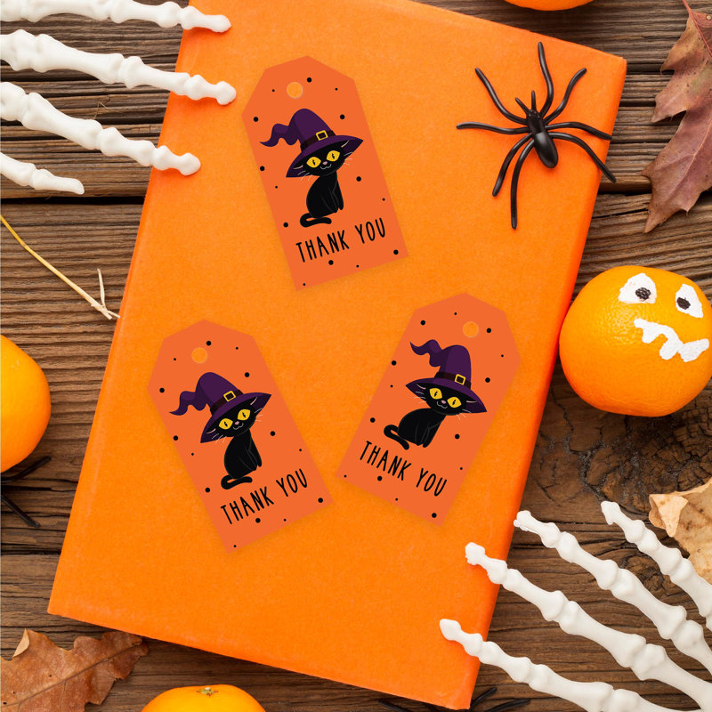 Sacs-cadeaux jetables en papier Black Cat