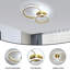 Modern Gold LED 56CM Round Dimmable Flush Ceiling Light