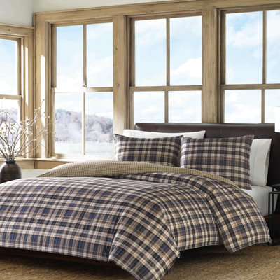 Eddie Bauer Port Gamble Indigo Cotton Comforter Set