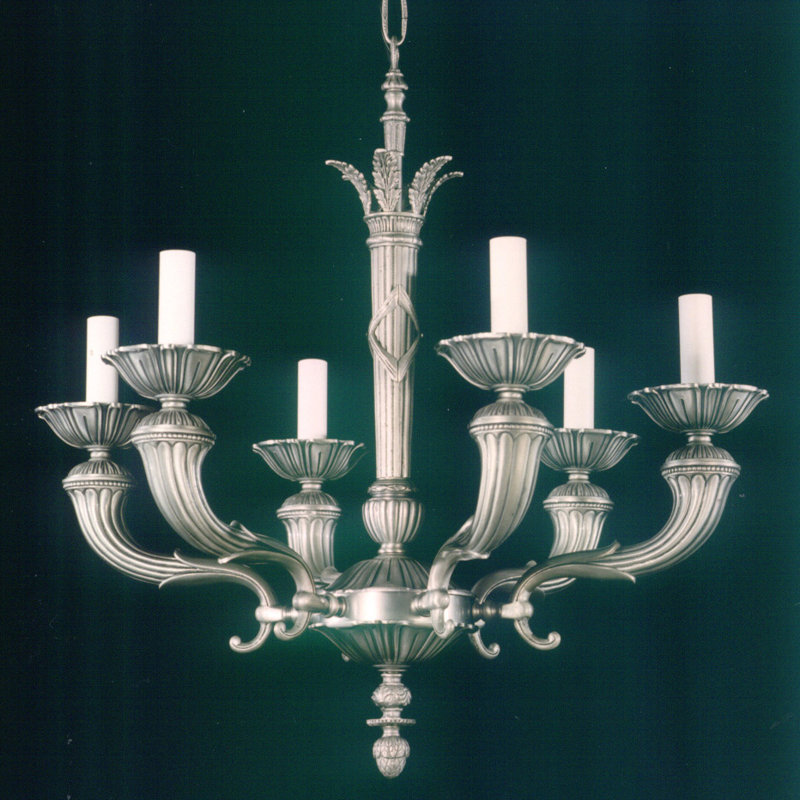 Cowie 6 - Light Candle Style Chandelier