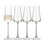 Signature-Stratford Libbey Champagne Flute Glass, 8-Ounce, Set Of 4
