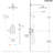 Wall Mount 12" High-Pressure Rainfall Shower Faucet, Dual Rainfall Shower Head System with Thermostatic Valve-103352445