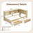 Twin Size Daybed With Two Storage Drawers, Storage Cabinets And USB Ports-1228388509