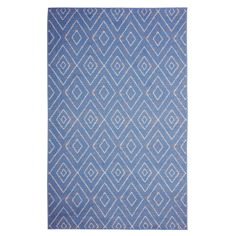 Finkle Geometric Indoor Rug, Rectangle 7'8" x 11'