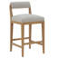 Oaklie Rolled Back Barstool-197386445