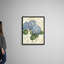 «Serene Garden - Blue Hydrangea», art mural sur toile-1117884368-1117884373