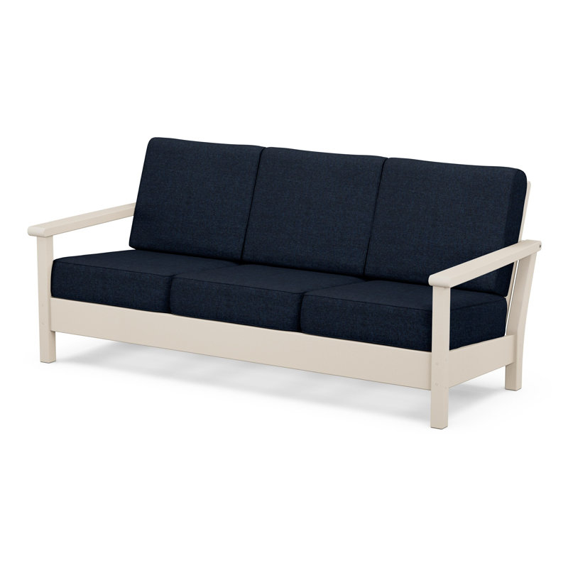 Harbour Deep Seating Sofa, Marine Indigo, Sand