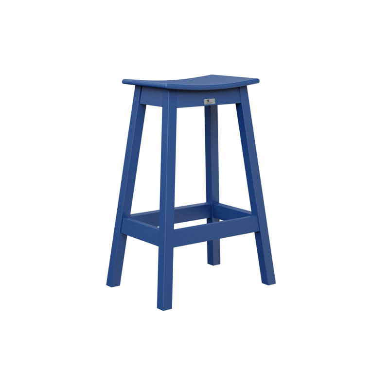 Tabouret de bar berlinois Berlin Gardens, 30.5", Bleu pacifique