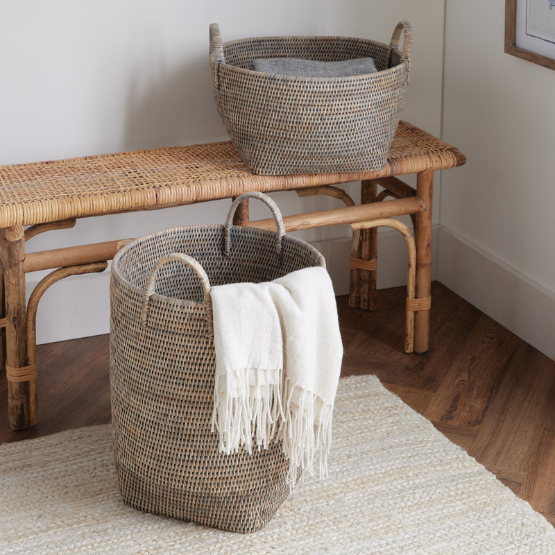 Birch Lane™ Gertie Rattan Decorative Basket