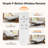 Queen Adjustable Bed Frame With Adjustable Legs and Wireless Remote