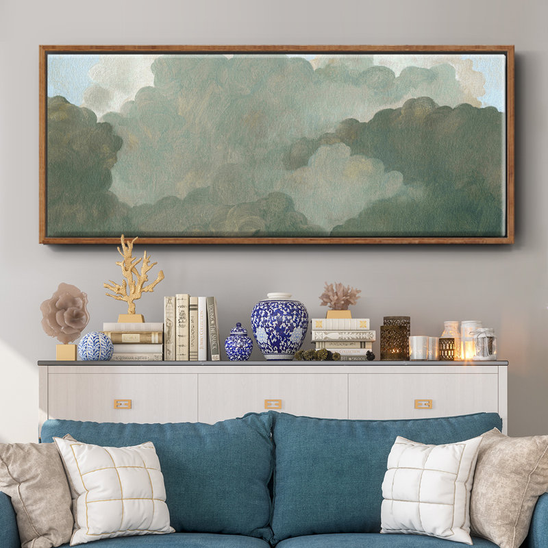 Autumn Thunderstorm I- Framed Canvas