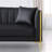 Dreiling 77.6" Faux Leather Tuxedo Arm Sofa-1026256339