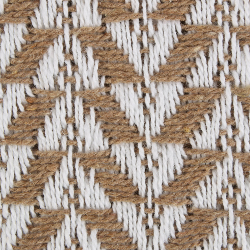 Jeté en coton Arrowhead, Brun