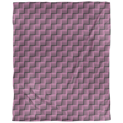 Tissu basketweave contrast