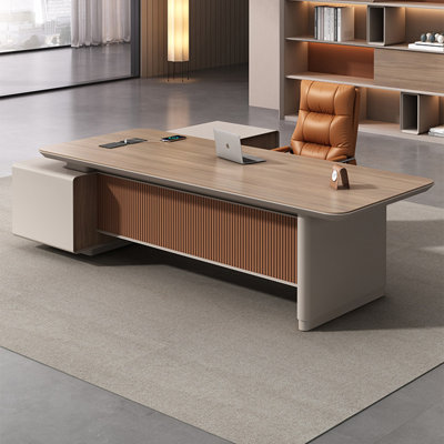 Bureau de direction haut de gamme en L 94,49 po