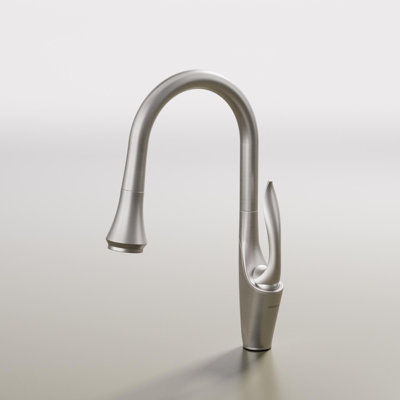 PULL DOWN Single-Handle Dual Spray Kitchen Sink Faucet, 1.2 GPM