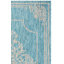 Tapis intérieur / extérieur beige / turquoise Arneshia-6548815