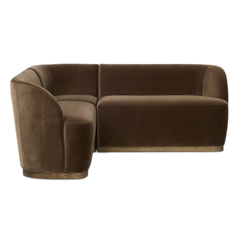 Banquette Bergues en L 76, H 31,5 po x l 76 po x P 76 po, Oui
