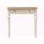 Console Tamsin avec finition en chêne et blanc délavé, H 31,2 po x l 31,32 po x P 9,69 po