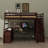 Full-Size Raised Bed Featuring 7 Drawers, 2 Display Shelves, And A Work Desk-123407120-123407122