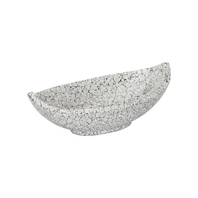 Long bol craquelé