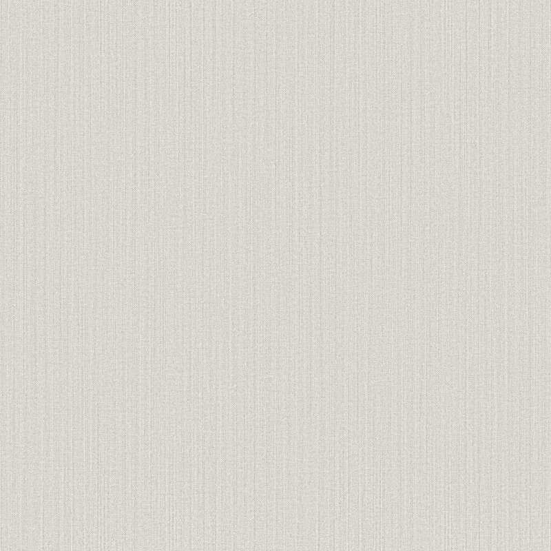 Aarne 10m x 53cm Matte Wallpaper Roll, Silver Grey