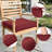 Outdoor 3'' Non-Slip Patio Chair Cushion Cover With Portable Carry Handle.-1815484457-1815484499-1815484504