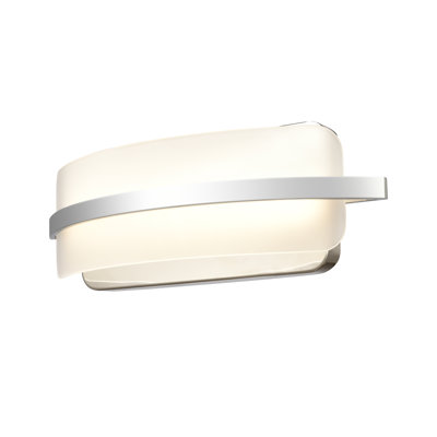 Éclairage pour meuble-lavabo à DEL 16 po Curvato - Chrome poli