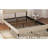 Beige Full Bed Frame With Charging Station And Storage Headboard, Quiet , Strong Metal Slats, No Box Spring Needed Size Platform Velvet Headboard Station, Slats For Support, Spring, Fast Assembly-1828291389