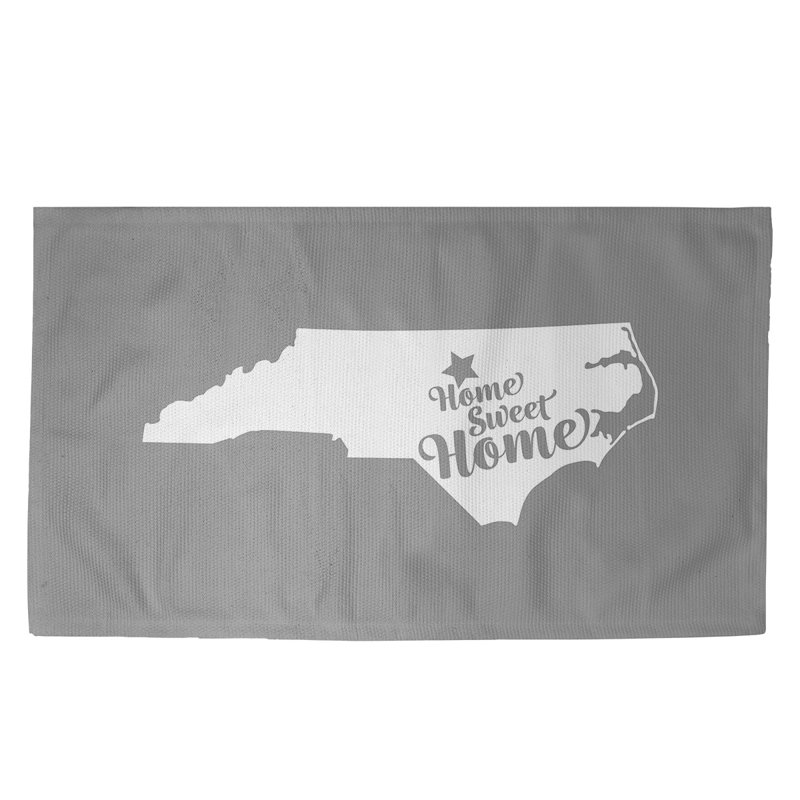 Tapis zone grise durham de la maison, Rectangle 5 pi x 7 pi