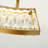 Jonikka Dimmable LED Modern Linear Chandelier