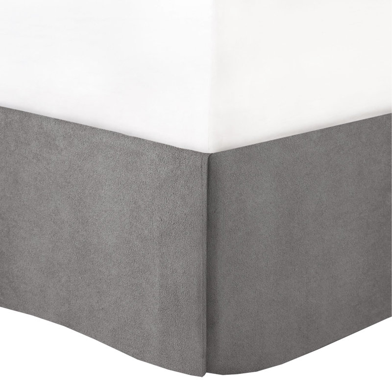 Ensemble de taie décorative en velours côtelé gris très grand - Doux et élégant literie 7 feuilles