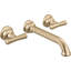 Beauclere™ Two-Handle Wall Mount Lavatory Faucet-67013189-67013191