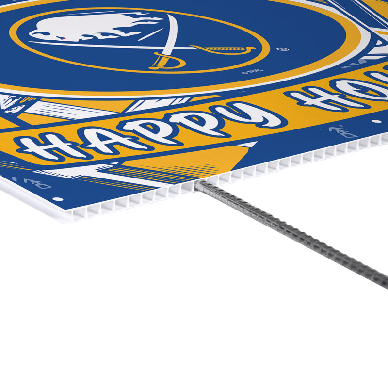 Buffalo Sabres Yard Sign, Holiday