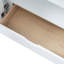 Meuble-lavabo de salle de bain avec lavabo en céramique, 2 portes et 1 tiroir caché-635656576