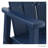 Modern Slatted Outdoor Dining Armchair-1759110170