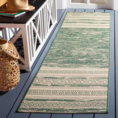 Courtyard Performance Southwestern Indoor/Outdoor Area Rug
