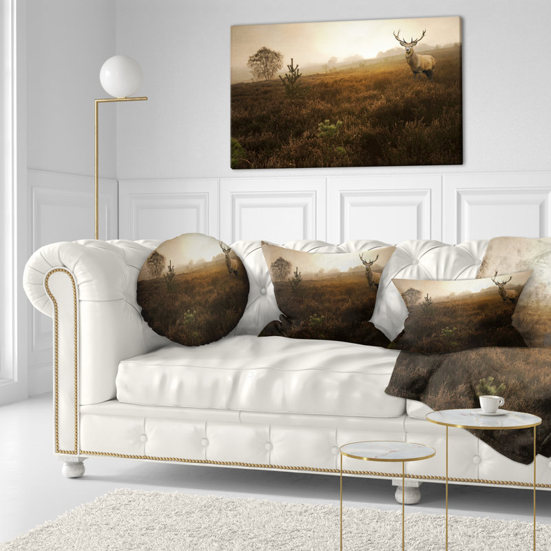 Housse de coussin rectangulaire avec insert