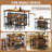 Grondin 47.24" Iron Kitchen Island Set-964939965