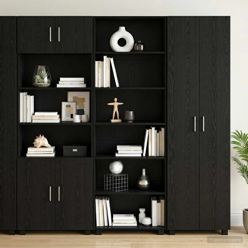 70 cm W Sideboard, Black Oak